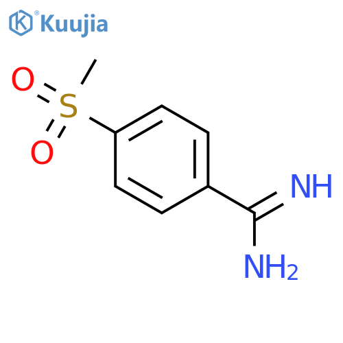 4-(Methylsulfonyl)benzimidamide structure