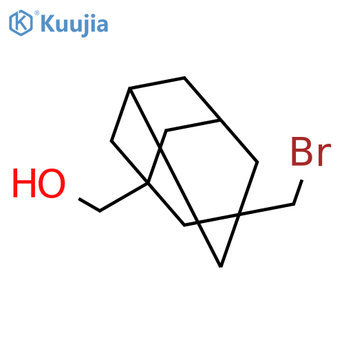 Tricyclo[3.3.1.13,7]decane-1-methanol, 3-(bromomethyl)- structure