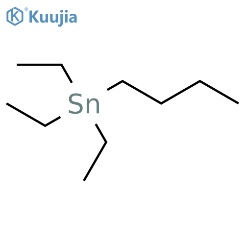 Stannane,butyltriethyl- structure
