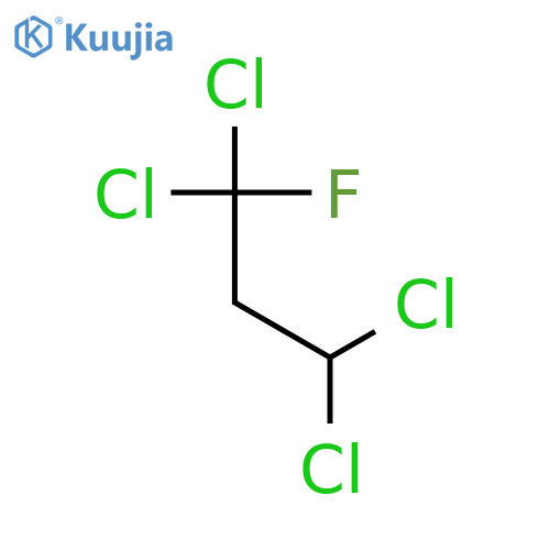 1-Fluoro-1,1,3,3-tetrachloropropane structure