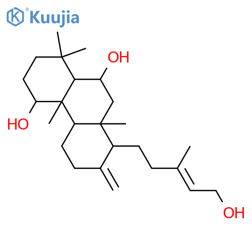 13(24),17-Cheilanthadiene-1,6,19-triol; (1β,6α,17Z)-form structure