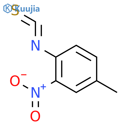 4-methyl-2-nitrophenyl isothiocyanate structure