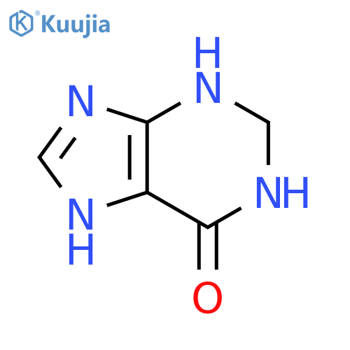 6H-Purin-6-one,1,2,3,9-tetrahydro- structure