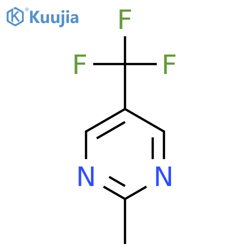 2-Methyl-5-(trifluoromethyl)pyrimidine structure