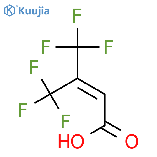 4,4,4-Trifluoro-3-(trifluoromethyl)crotonic Acid structure
