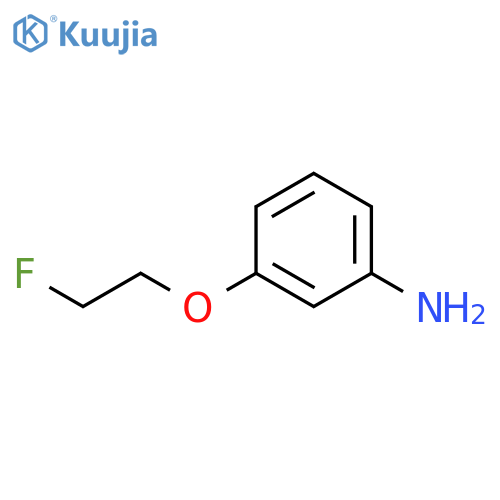 3-(2-fluoroethoxy)aniline structure