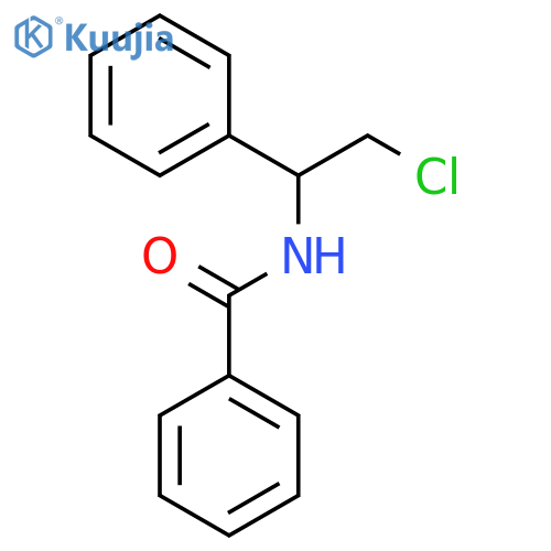 N-(2-Chloro-1-phenylethyl)benzamide structure