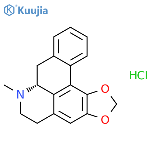 5H-Benzo[g]-1,3-benzodioxolo[6,5,4-de]quinoline,6,7,7a,8-tetrahydro-7-methyl-, hydrochloride, (R)- structure