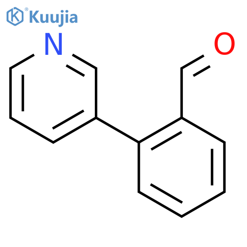 2-Pyridin-3-yl-benzaldehyde structure