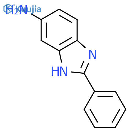 2-phenyl-1H-benzimidazol-5-amine structure