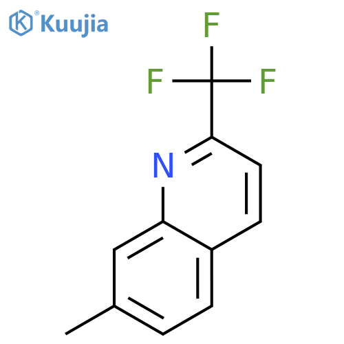 7-Methyl-2-(trifluoromethyl)quinoline structure