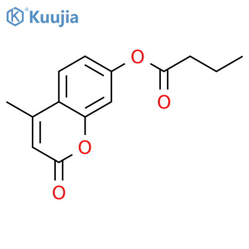 4-Methylumbelliferyl Butyrate structure