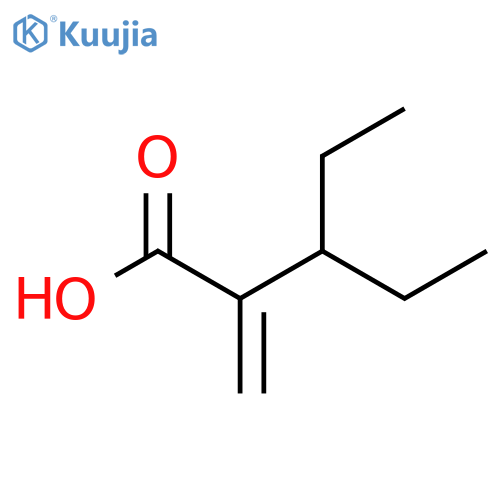 3-ethyl-2-methylidenepentanoic acid structure