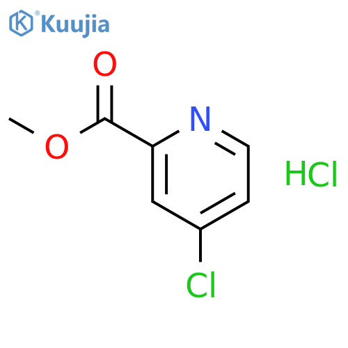 methyl 4-chloropyridine-2-carboxylate hydrochloride structure