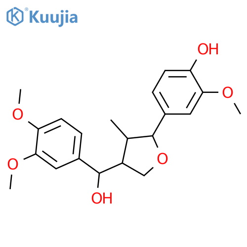 3-Furanmethanol, α-(3,4-dimethoxyphenyl)tetrahydro-5-(4-hydroxy-3-methoxyphenyl)-4-methyl-, (αR,3R,4S,5S)- structure