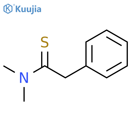 N,N-dimethyl-2-phenylethanethioamide structure