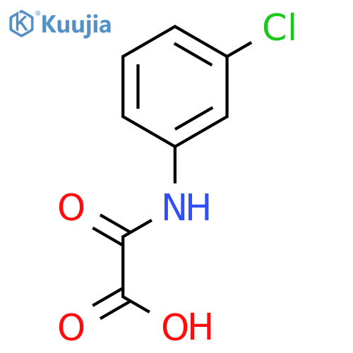 (3-chlorophenyl)amino(oxo)acetic Acid structure