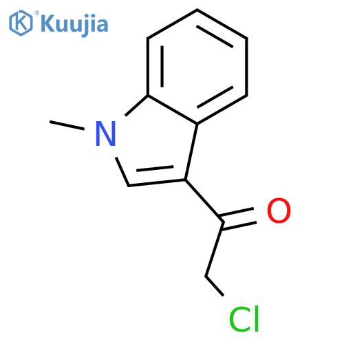 2-chloro-1-(1-methyl-1H-indol-3-yl)ethan-1-one structure
