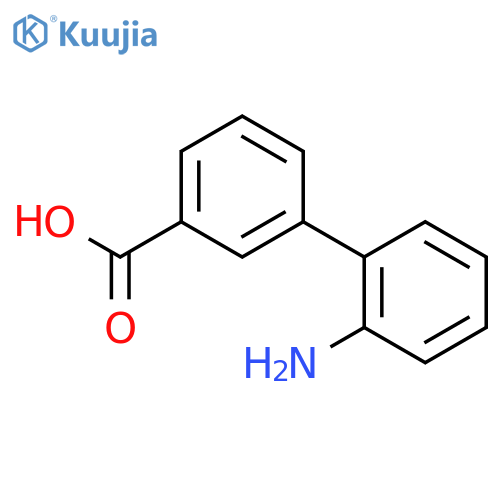 2'-Amino-[1,1'-biphenyl]-3-carboxylic acid structure
