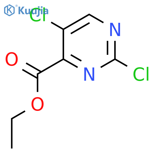 Ethyl 2,5-dichloropyrimidine-4-carboxylate structure