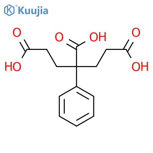 3-Phenylpentane-1,3,5-tricarboxylic acid structure
