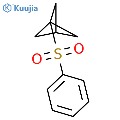 Bicyclo[1.1.1]pentane, 1-(phenylsulfonyl)- structure