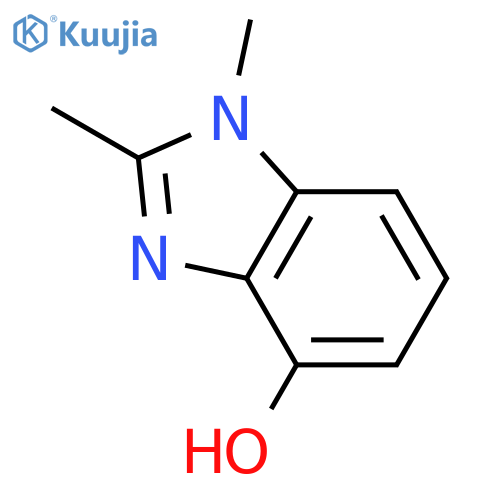 1,2-dimethyl-1H-Benzimidazol-4-ol structure