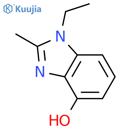 1-ethyl-2-methyl-1H-Benzimidazol-4-ol structure