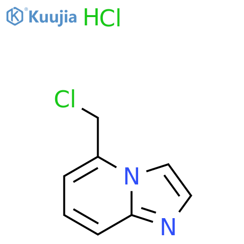 5-(Chloromethyl)imidazo[1,2-a]pyridine hydrochloride structure