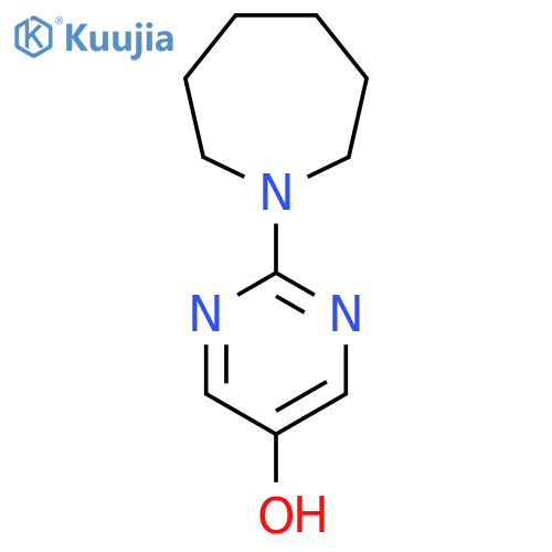 2-(Azepan-1-yl)pyrimidin-5-ol structure