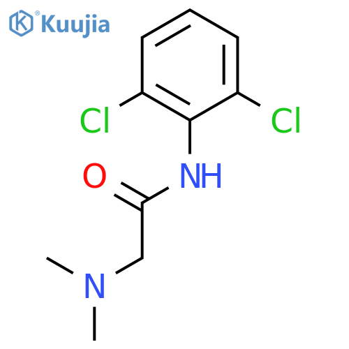 Acetamide, N-(2,6-dichlorophenyl)-2-(dimethylamino)- structure
