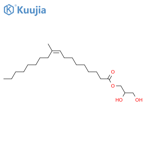 Glycerol 1-alkanoates; Glycerol 1-(10-methyl-9Z-octadecenoate) structure