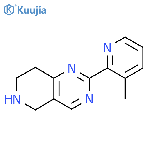 2-(3-Methylpyridin-2-yl)-5,6,7,8-tetrahydropyrido[4,3-d]pyrimidine structure