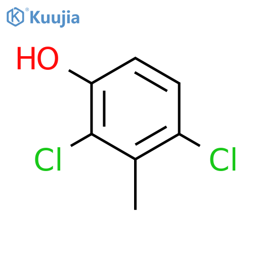 2,4-dichloro-3-methylphenol structure
