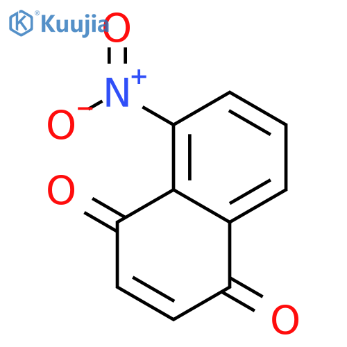 1,4-Naphthalenedione, 5-nitro- structure