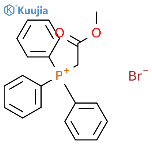 (Methoxycarbonylmethyl)triphenylphosphonium Bromide structure
