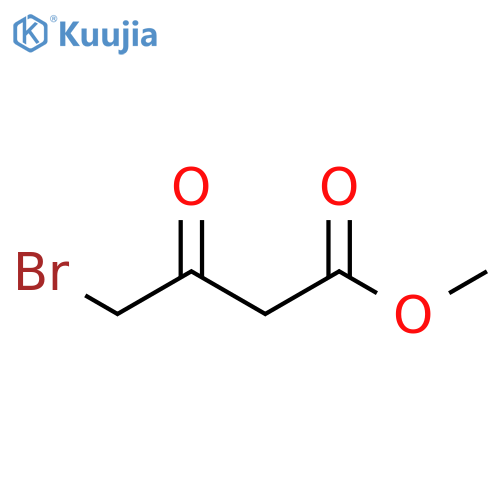 Butanoic acid,4-bromo-3-oxo-, methyl ester structure