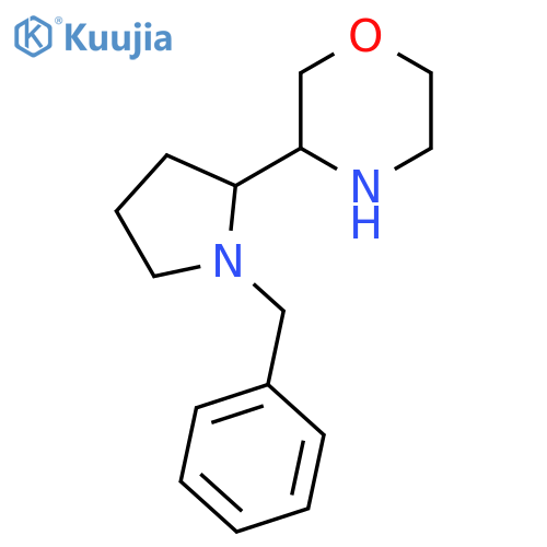 3-(1-benzylpyrrolidin-2-yl)morpholine structure
