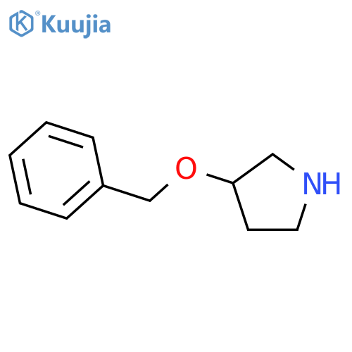 (3R)-3-(benzyloxy)pyrrolidine structure