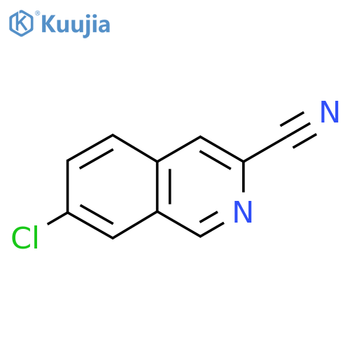 7-Chloroisoquinoline-3-carbonitrile structure