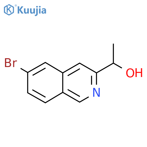 1-(6-Bromoisoquinolin-3-yl)ethanol structure