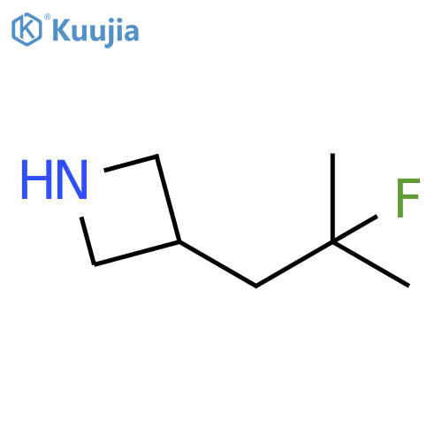 3-(2-fluoro-2-methylpropyl)azetidine structure