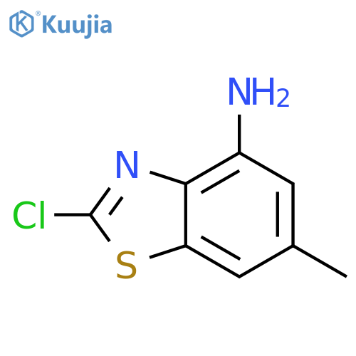 4-Benzothiazolamine, 2-chloro-6-methyl- structure