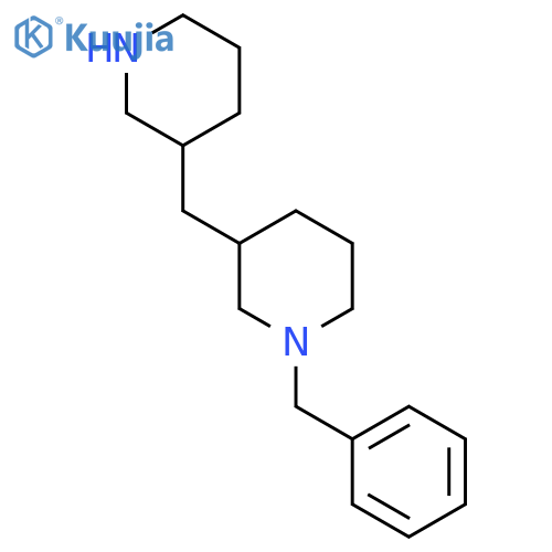 1-benzyl-3-(piperidin-3-yl)methylpiperidine structure