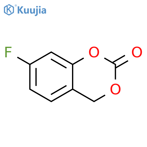 4H-1,3-Benzodioxin-2-one, 7-fluoro- structure