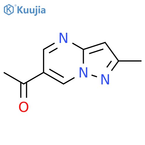 1-(2-Methylpyrazolo[1,5-a]pyrimidin-6-yl)ethan-1-one structure