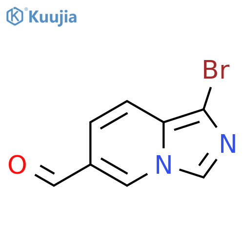 1-Bromoimidazo[1,5-a]pyridine-6-carbaldehyde structure
