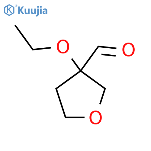 3-Ethoxyoxolane-3-carbaldehyde structure
