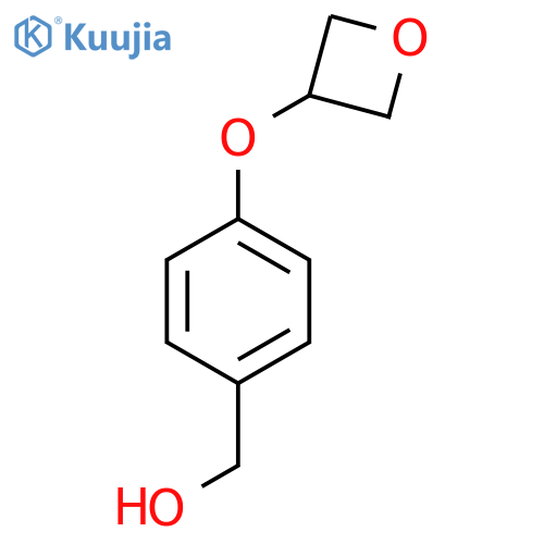 4-(Oxetan-3-yloxy)-phenyl-methanol structure