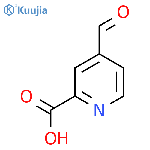 4-formylpyridine-2-carboxylic acid structure